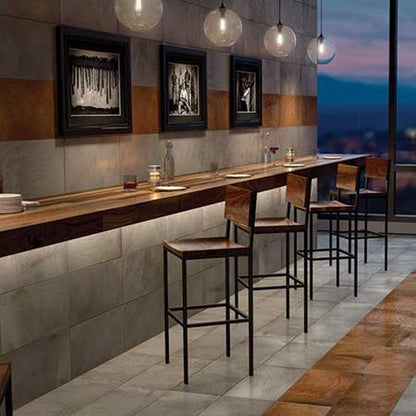 Ironcraft in Charcoal Grey 2x2 Tile