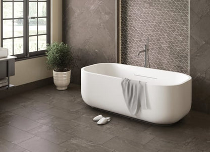 Owen Stone in Sable 12"x24" Textured Exterior Tile