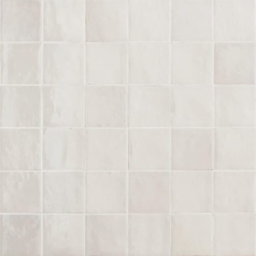 Zellige Neo in Gesso Square Tile