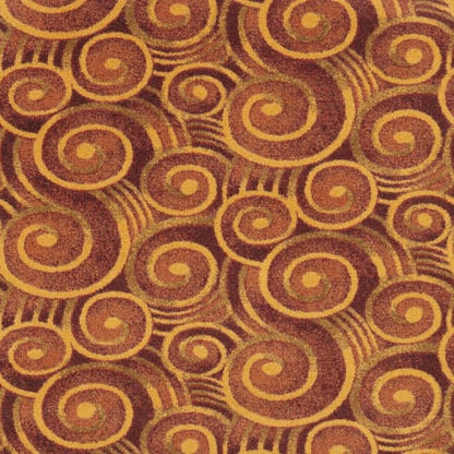 Wound Up - 26 in Burgundy Carpet